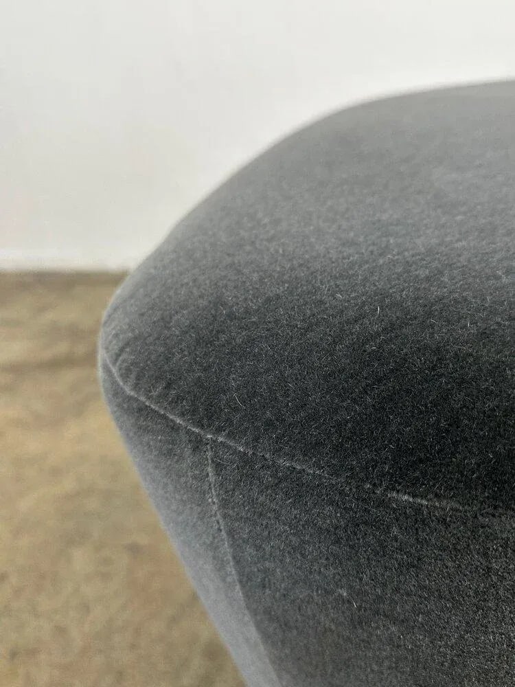 Wedge Ottoman on Hand Turned Ball Legs - 3