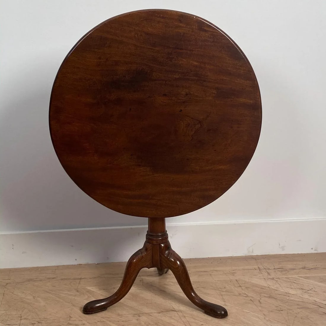 Mahogany Tilt Top Table, England, 18th Century - 3
