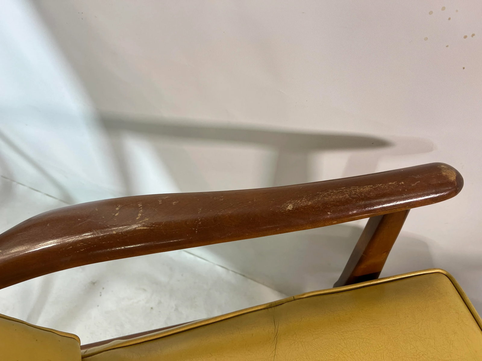 Mid Century Walnut Danish Style Lounge Chairs - a Pair - 4