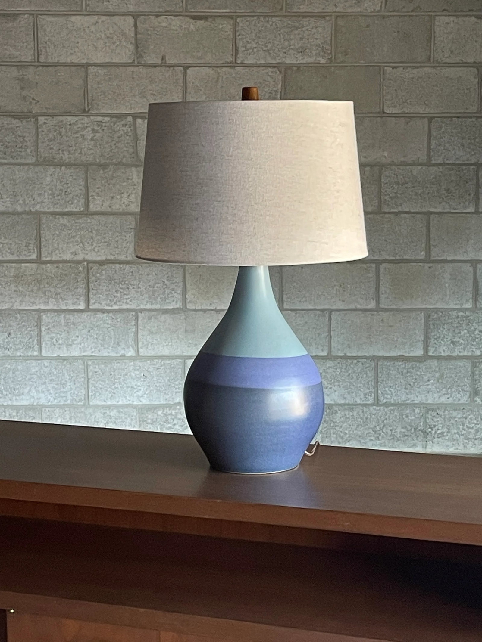1970s Jane and Gordon Martz Ceramic Table Lamp - 8