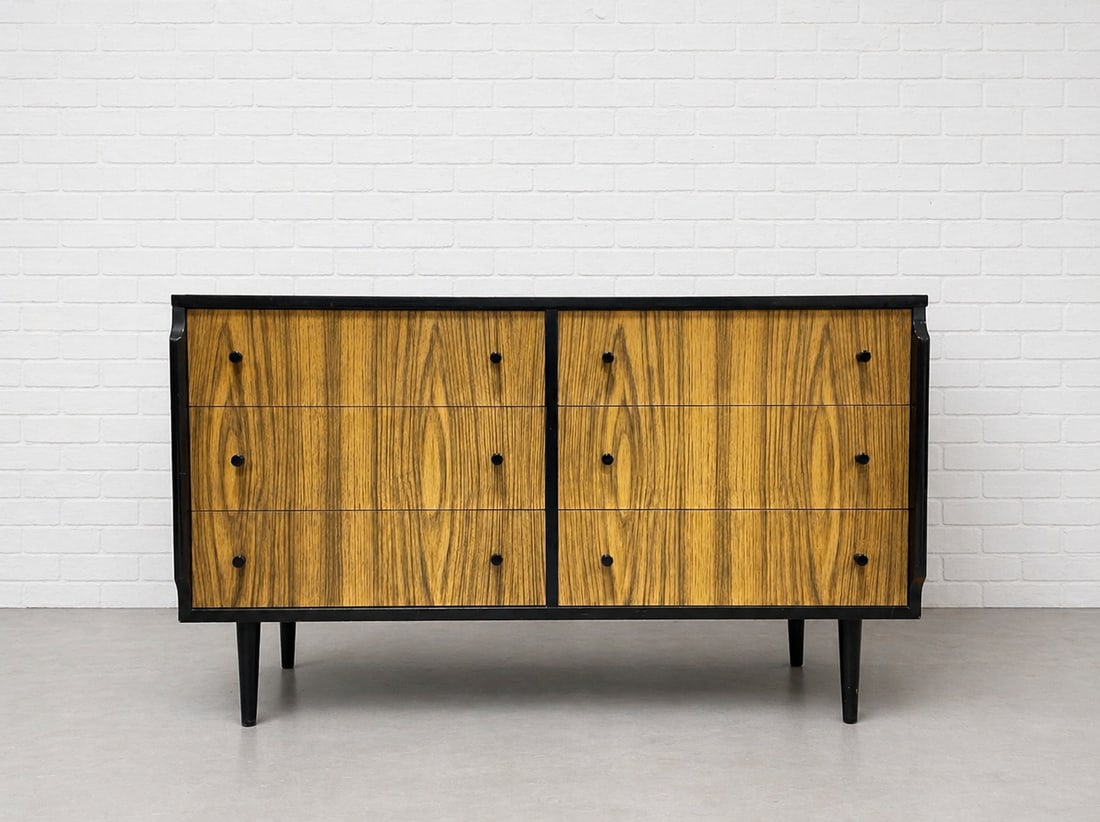 Mid Century Modern Credenza / Dresser by Kent Coffeyâ€™s Teakway Line, C. 1960's - 3