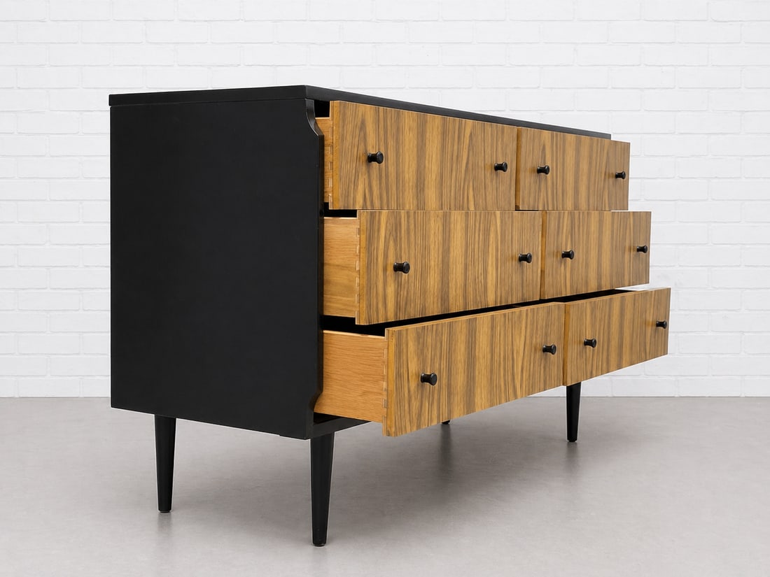 Mid Century Modern Credenza / Dresser by Kent Coffeyâ€™s Teakway Line, C. 1960's - 5