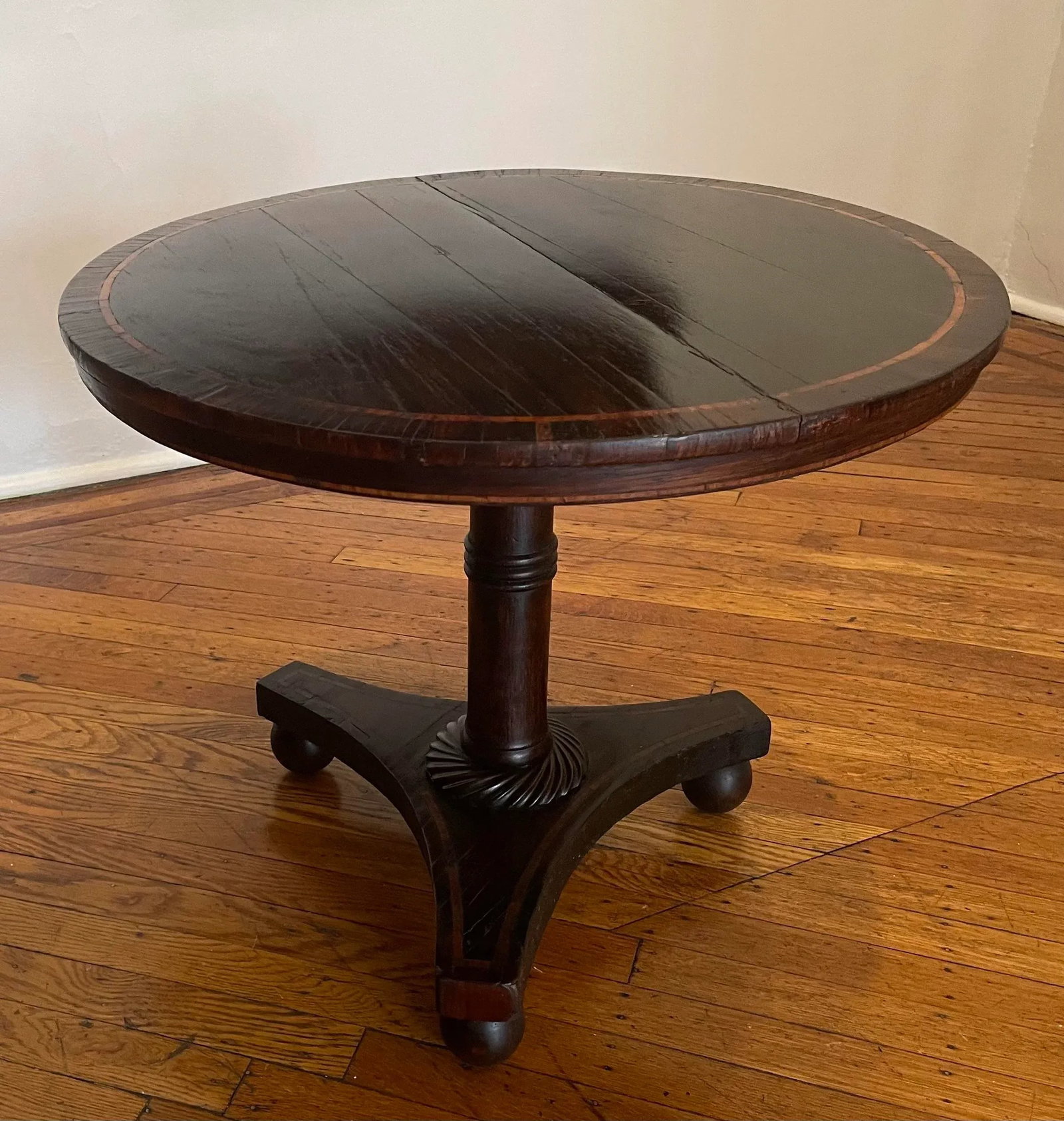 Early 19th Century English Rosewood Tilt-Top Table - 7