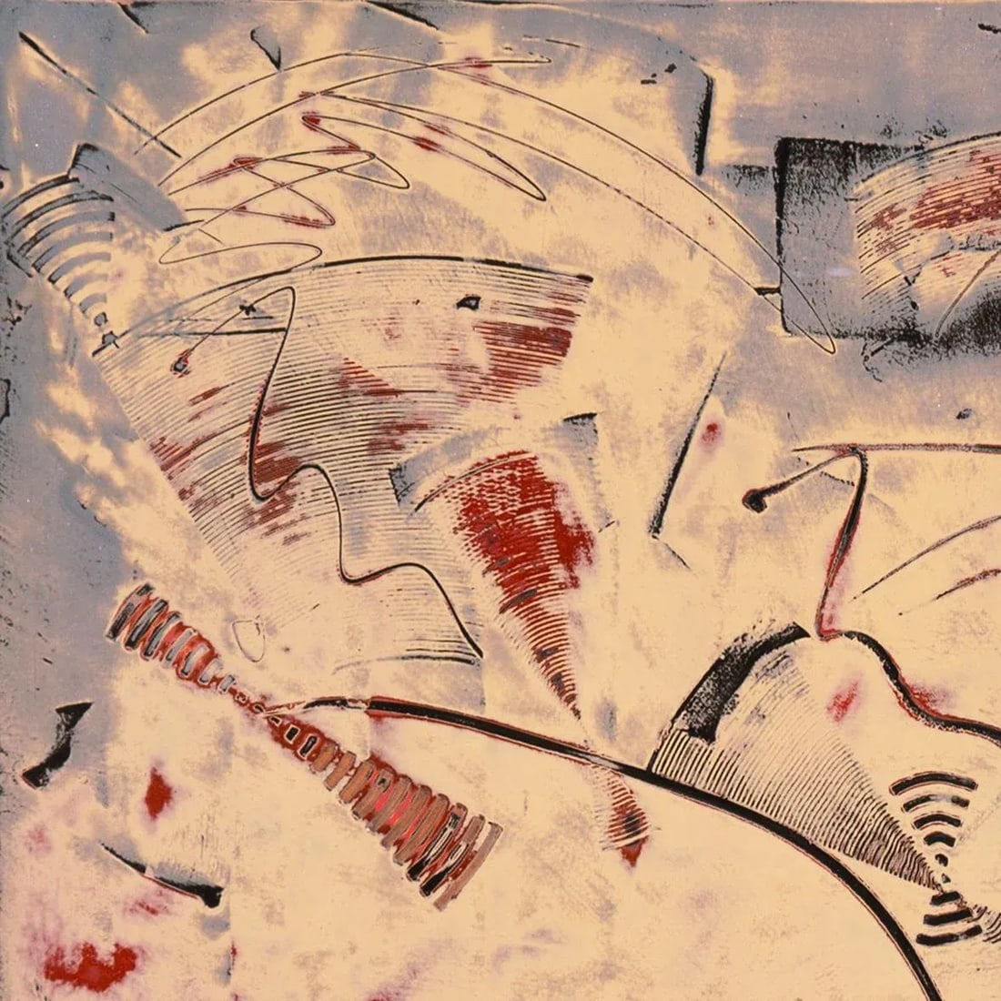 Nankaweep' by Jim Jacobs, 1983, Lopoukhine Gallery, Boston, American Abstraction - 2