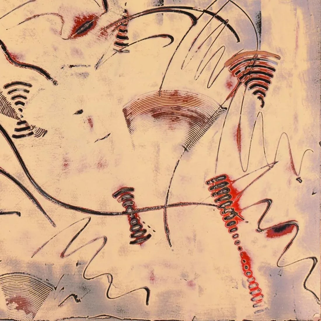 Nankaweep' by Jim Jacobs, 1983, Lopoukhine Gallery, Boston, American Abstraction - 3