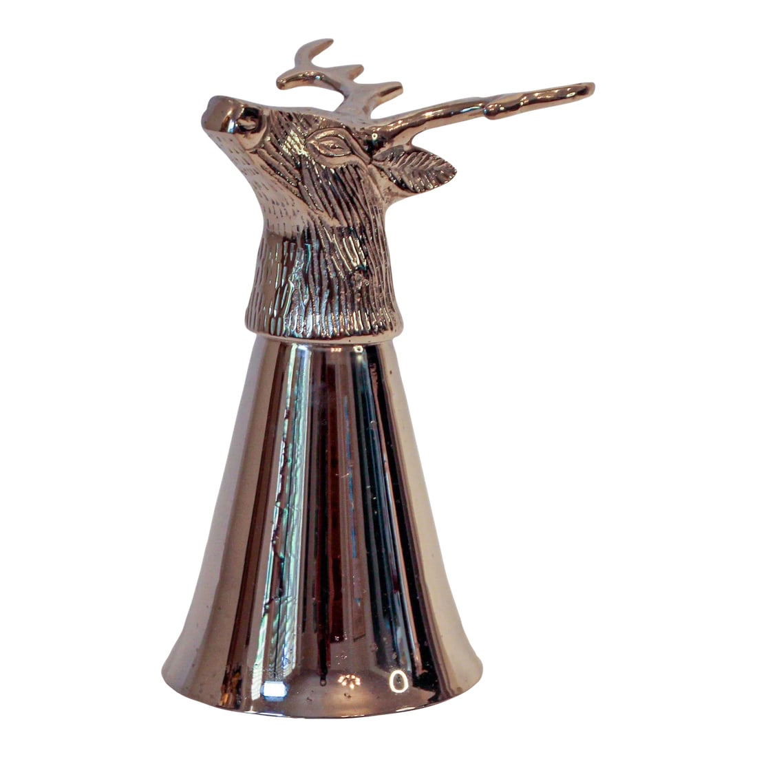 Stag Elk Silver Stirrup Cup Goblet Hunting Equestrian Barware Decor (1 of 13)