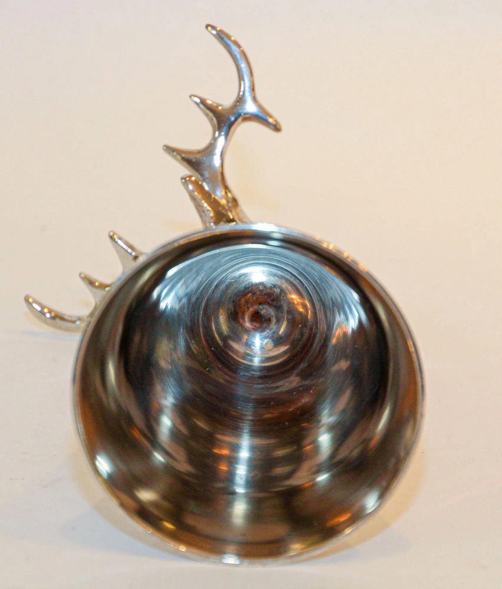Stag Elk Silver Stirrup Cup Goblet Hunting Equestrian Barware Decor - 7