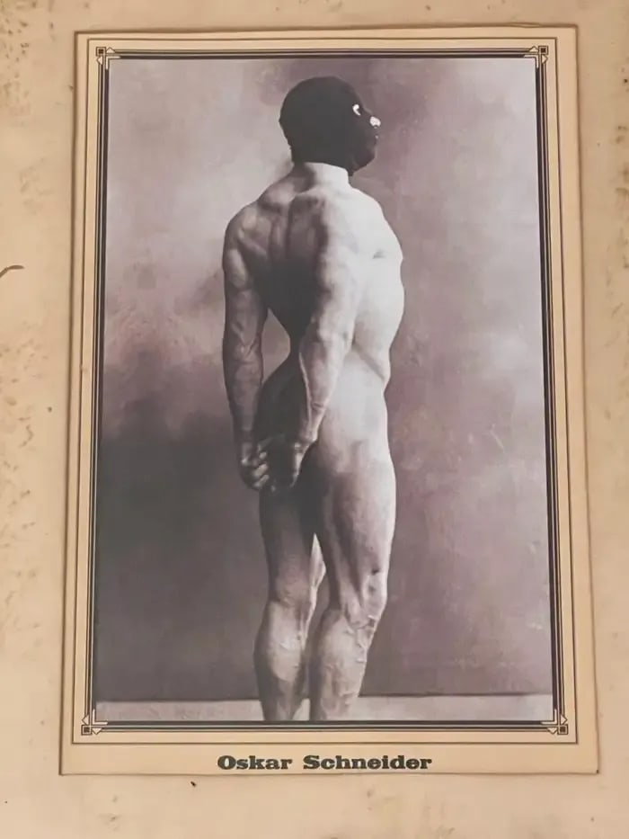 Early 20th Century Greco Roman Tournament Posters of Oskar Schneider & Georg Lurich, Nude - a Pair - 5