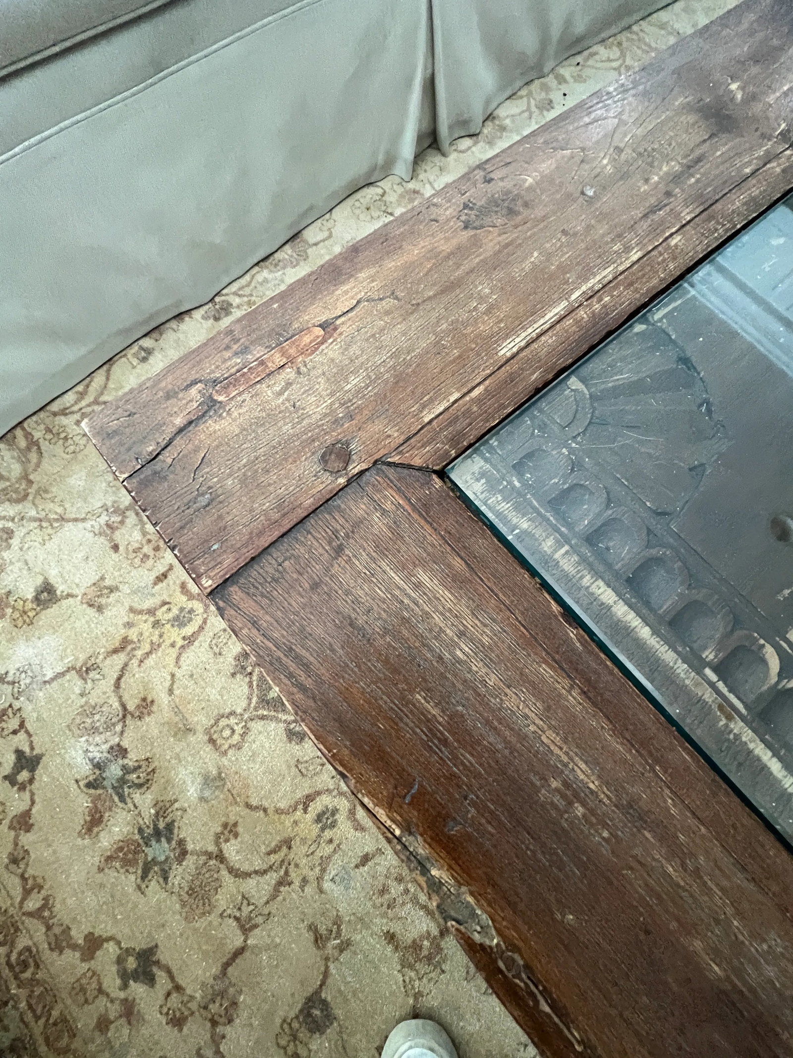1990s Indonesian Coffee Table - Reclaimed Wood - 6