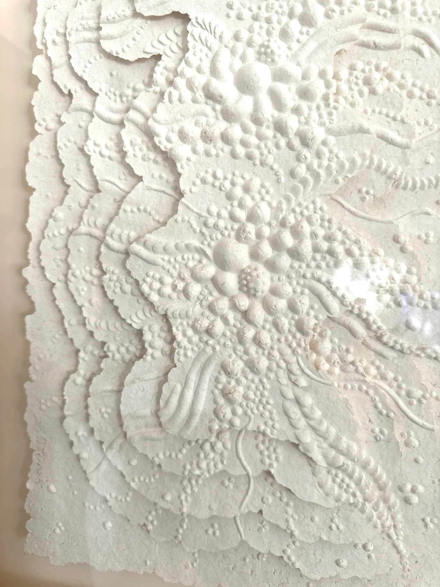 Postmodern Ed Pasternak Pressed Paper Art - 2