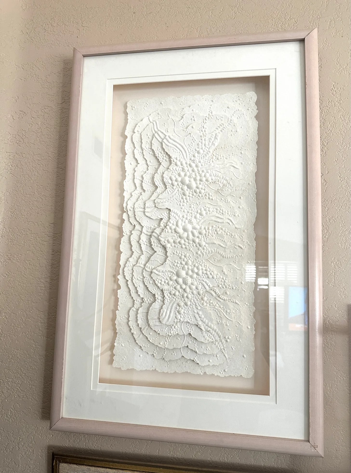 Postmodern Ed Pasternak Pressed Paper Art - 3