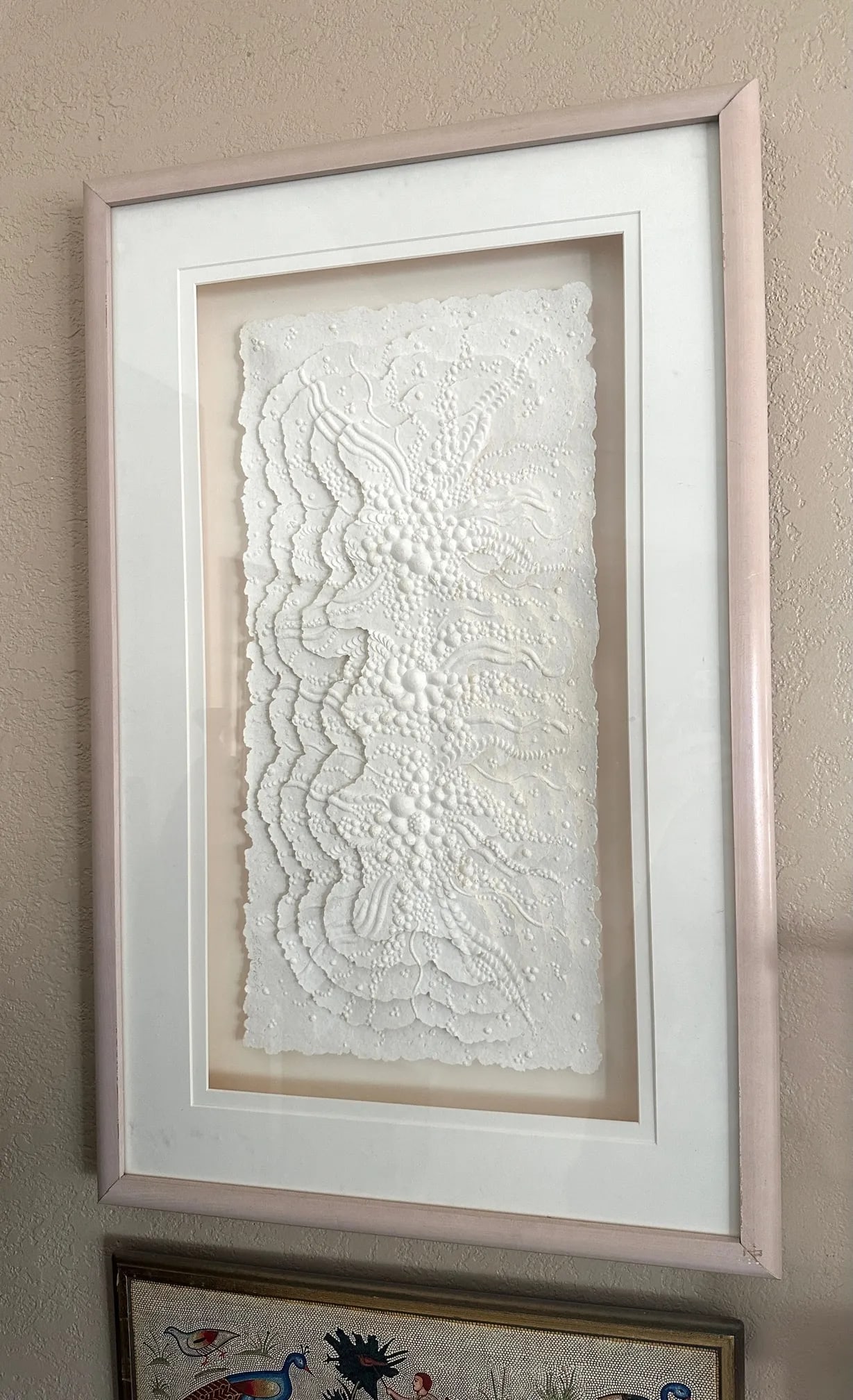 Postmodern Ed Pasternak Pressed Paper Art - 5