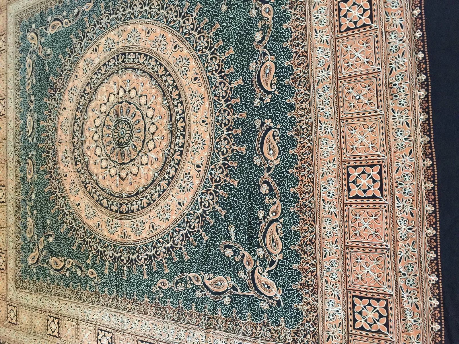 Vintage Indian Embroidered Textile - 6
