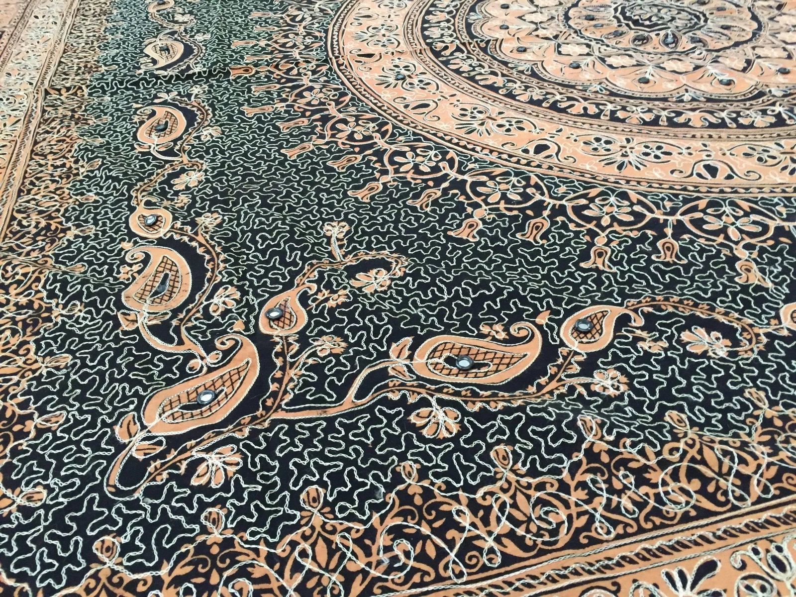 Vintage Indian Embroidered Textile - 8