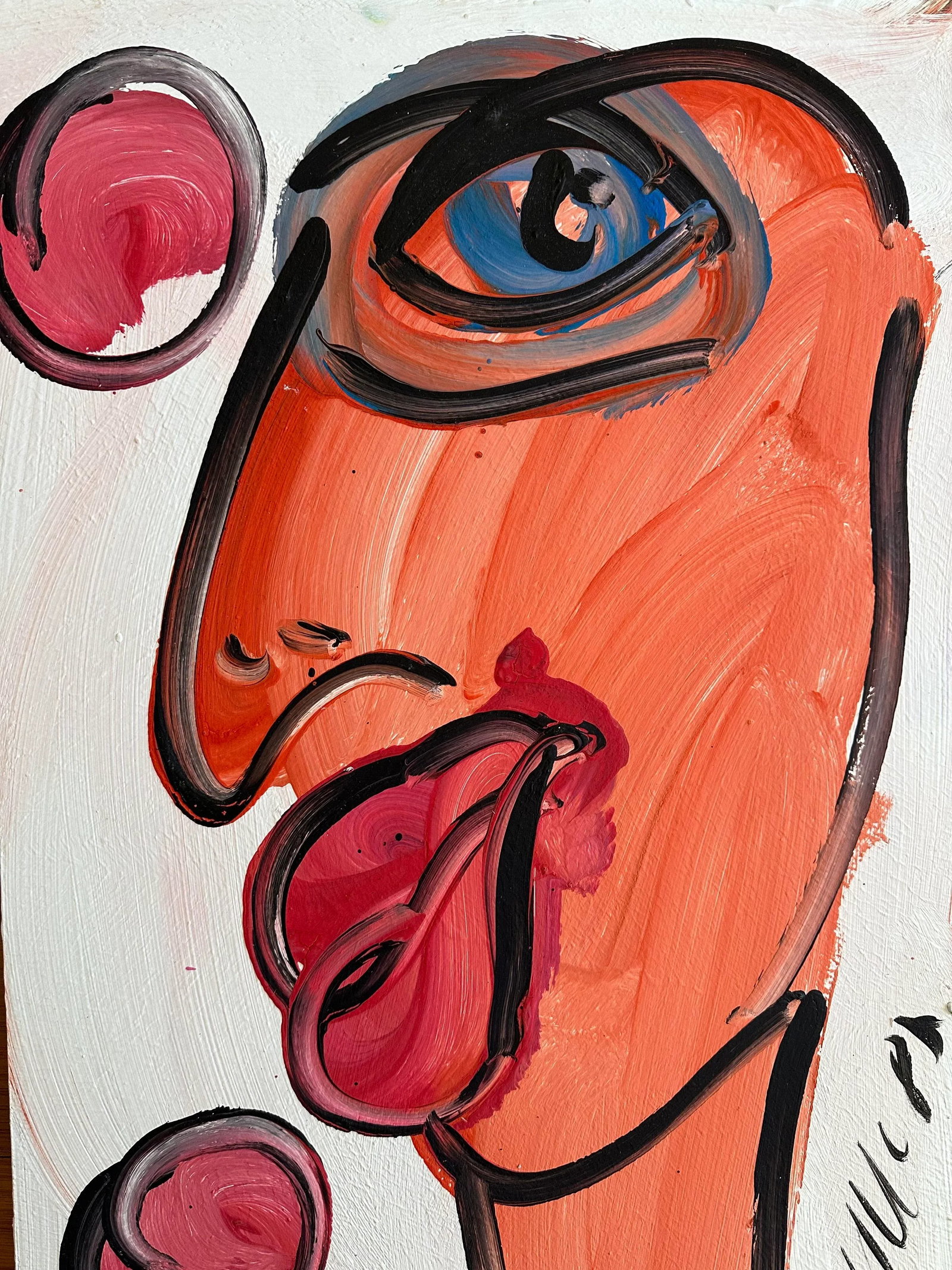 Original 1987 Peter Keil Painting - 3