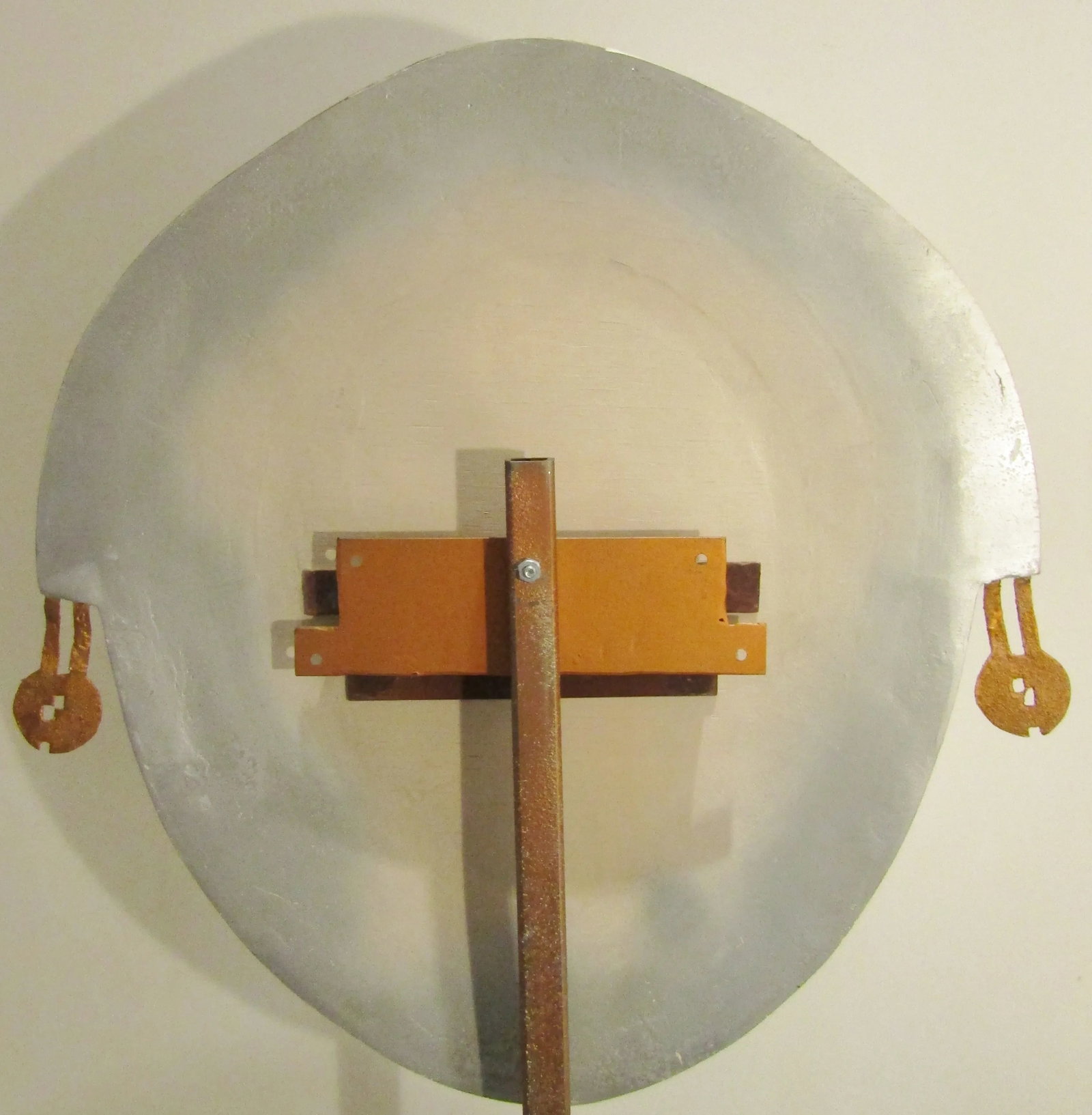 Modern Tessellated Stone and Brass Inlaid Face Sculpture Joseph De Castro - 7