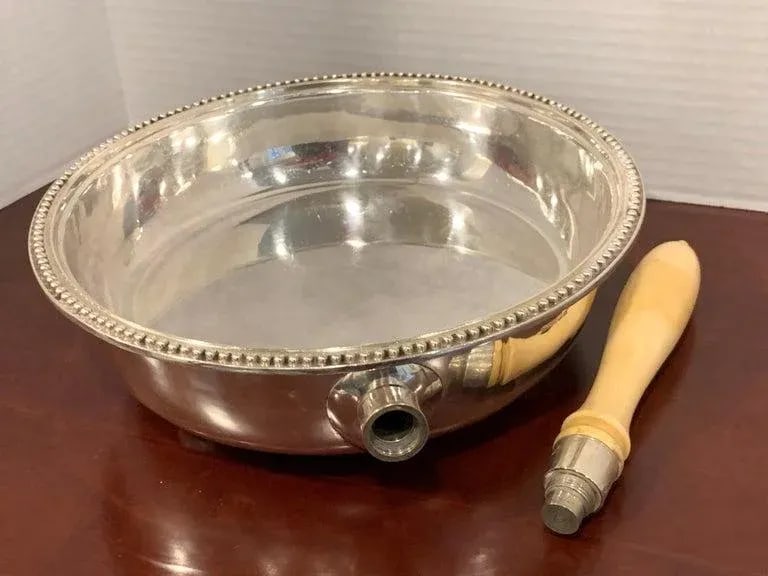 19th Century Antique English Silver Plated Warming Supper Dish by Henry Wilkinson & Co. - 11