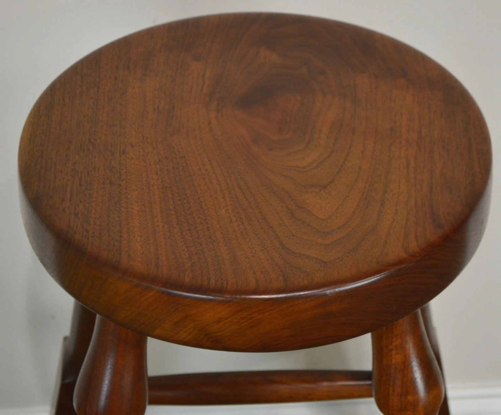 Wynnewood Woodworks Hand Crafted Solid Walnut Bar Stool - 8