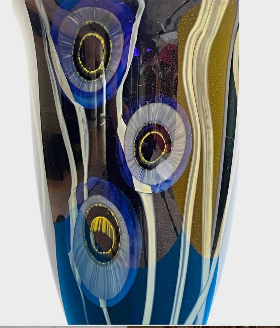 Art Glass Vase Sea Anemone - 3