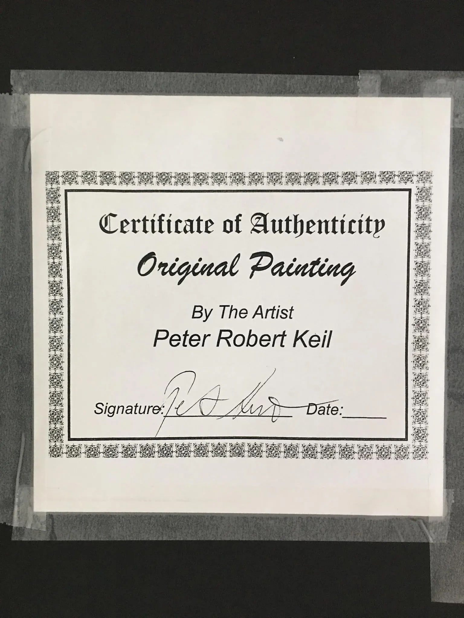 Abstract Painting by Peter Keil - Framed - 4