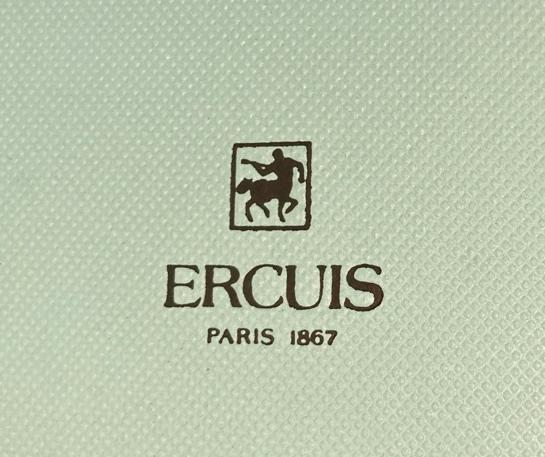 Ercuis Paris Silver Wine Bottle Holder Server - 10