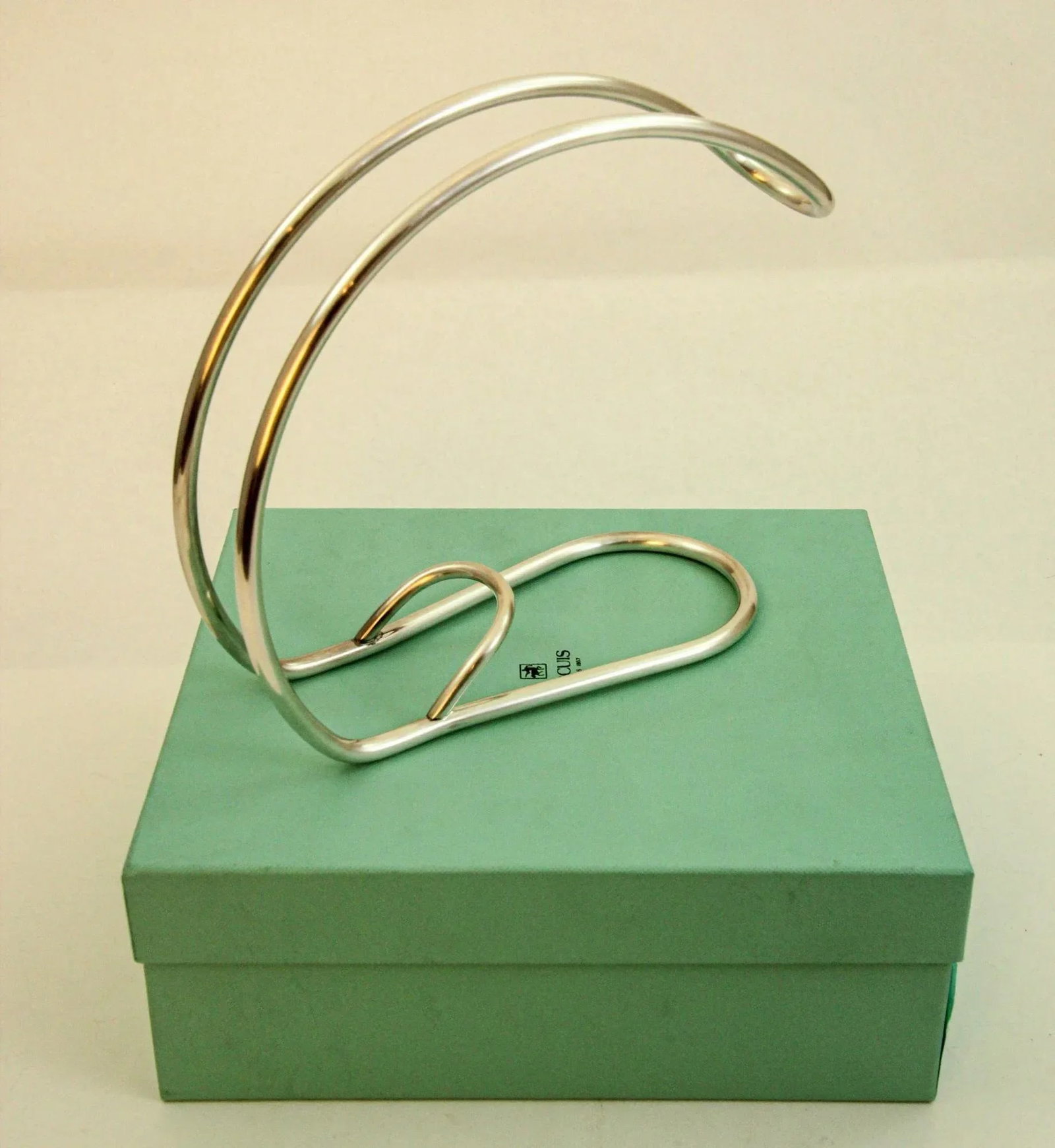 Ercuis Paris Silver Wine Bottle Holder Server - 5