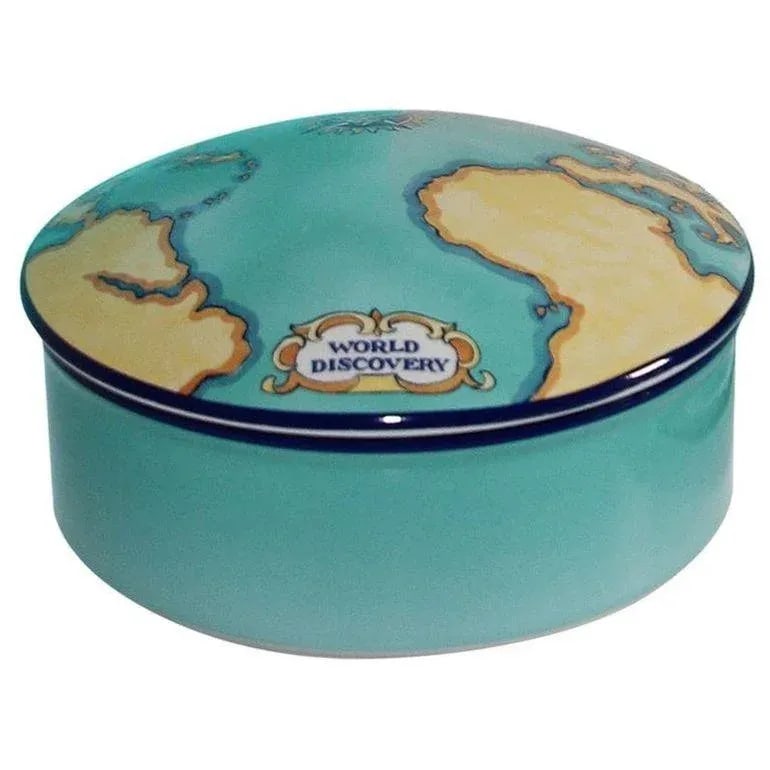 Tiffany & Co. For Tauck World France Porcelain Lidded Trinket Box - 2