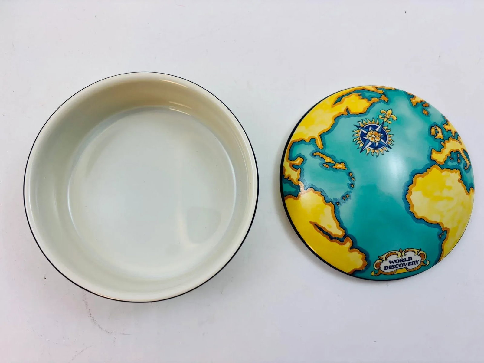 Tiffany & Co. For Tauck World France Porcelain Lidded Trinket Box - 5