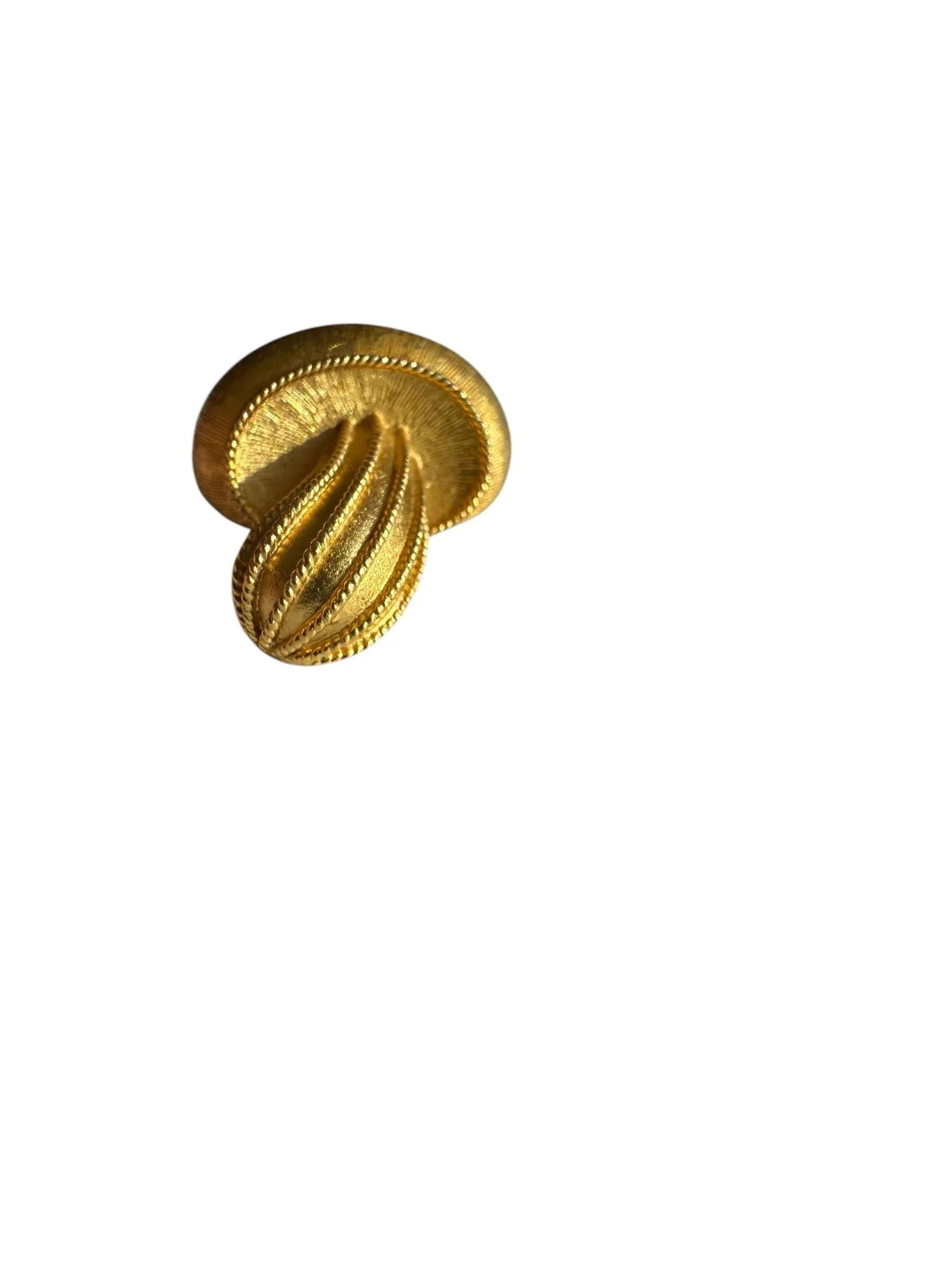 Vintage Trifari Mushroom Brooch Mid 20th Century - 11