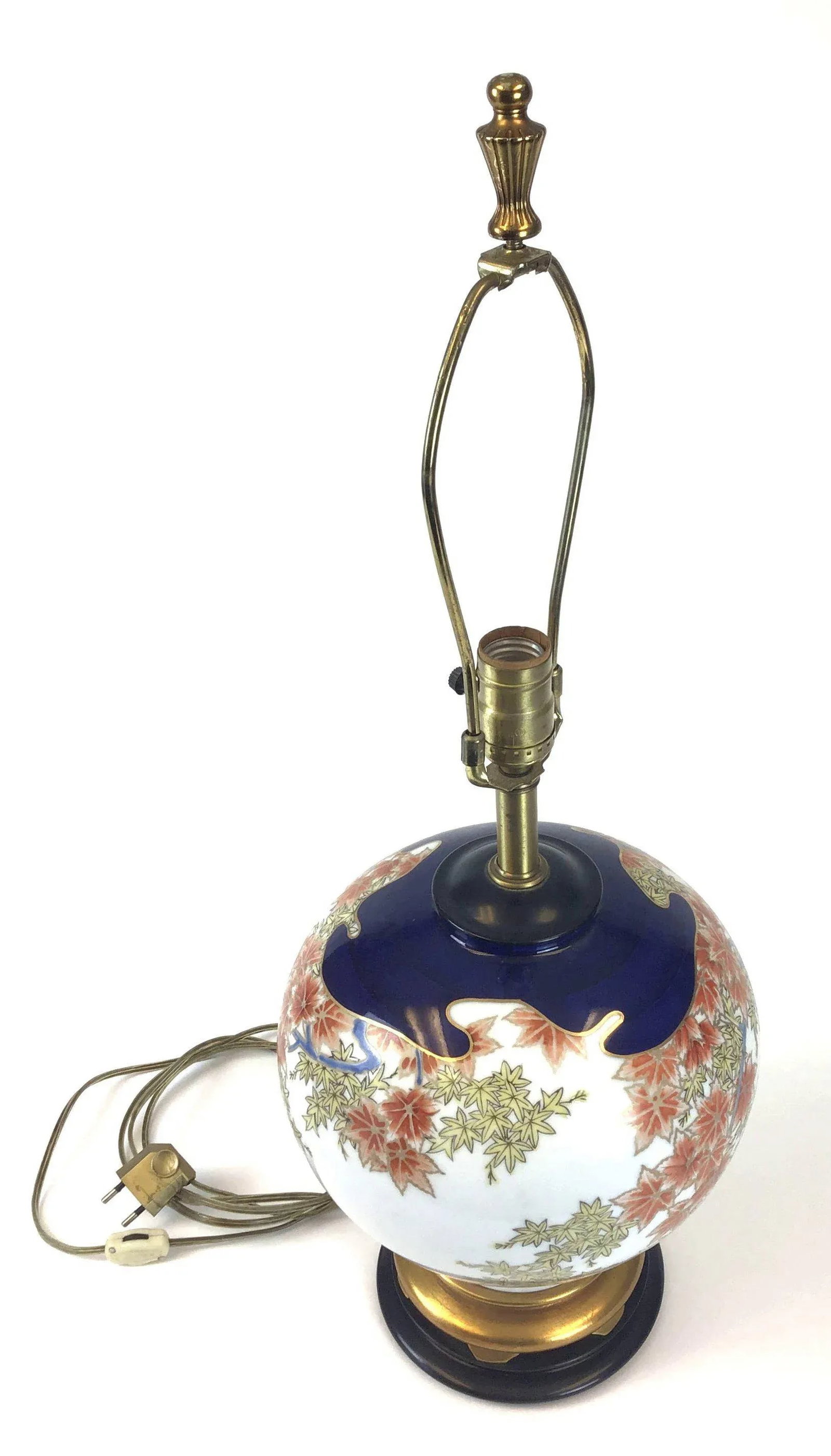 Marbro Japanese Style Porcelain Lamp - 9