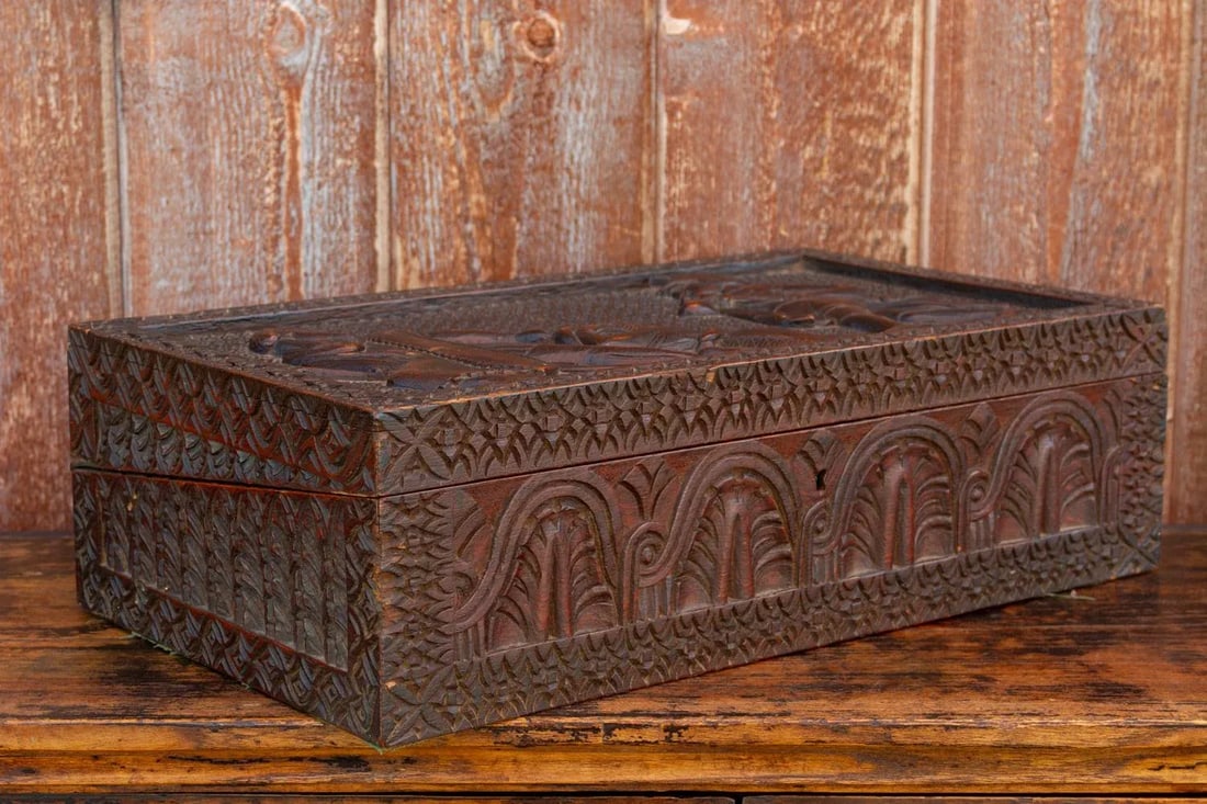 19th Century Anglo Indian Writing Box - 4