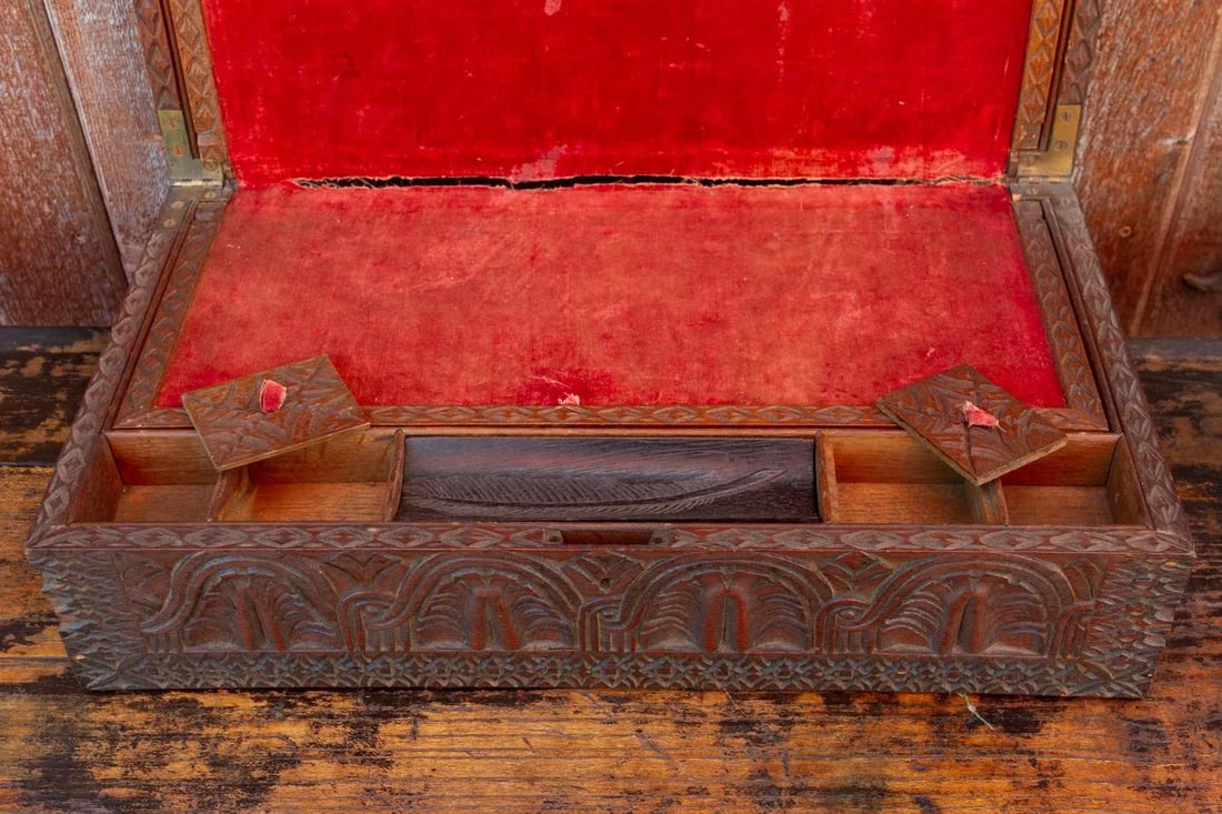 19th Century Anglo Indian Writing Box - 8