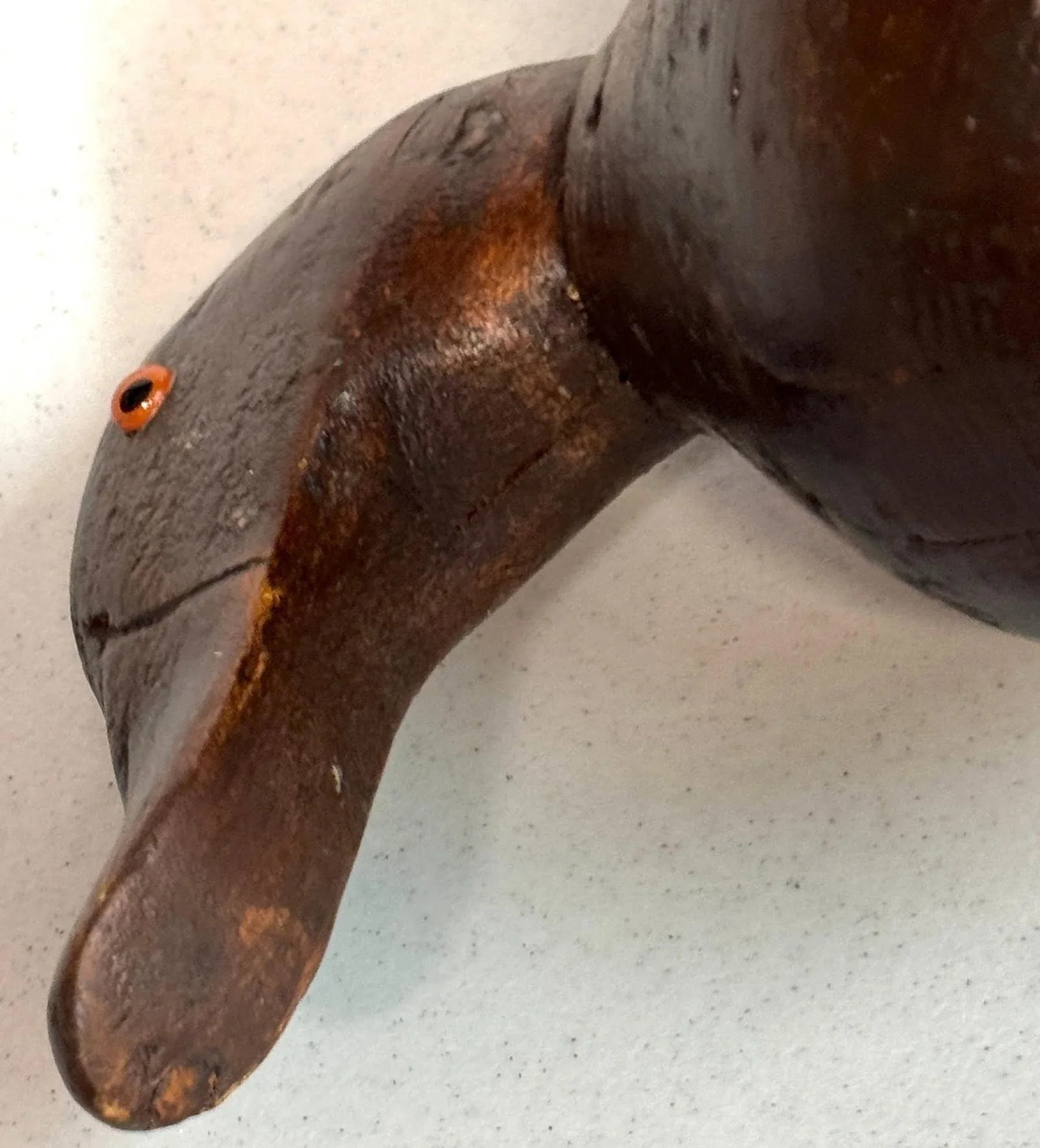 Antique American Hunting Canvasback Decoy Signed C. A Locart & J.G. - 2