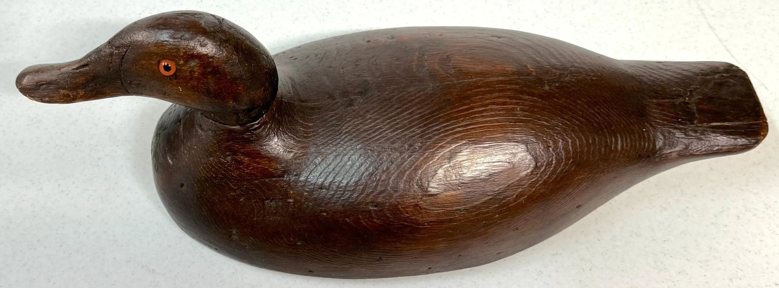 Antique American Hunting Canvasback Decoy Signed C. A Locart & J.G. - 4