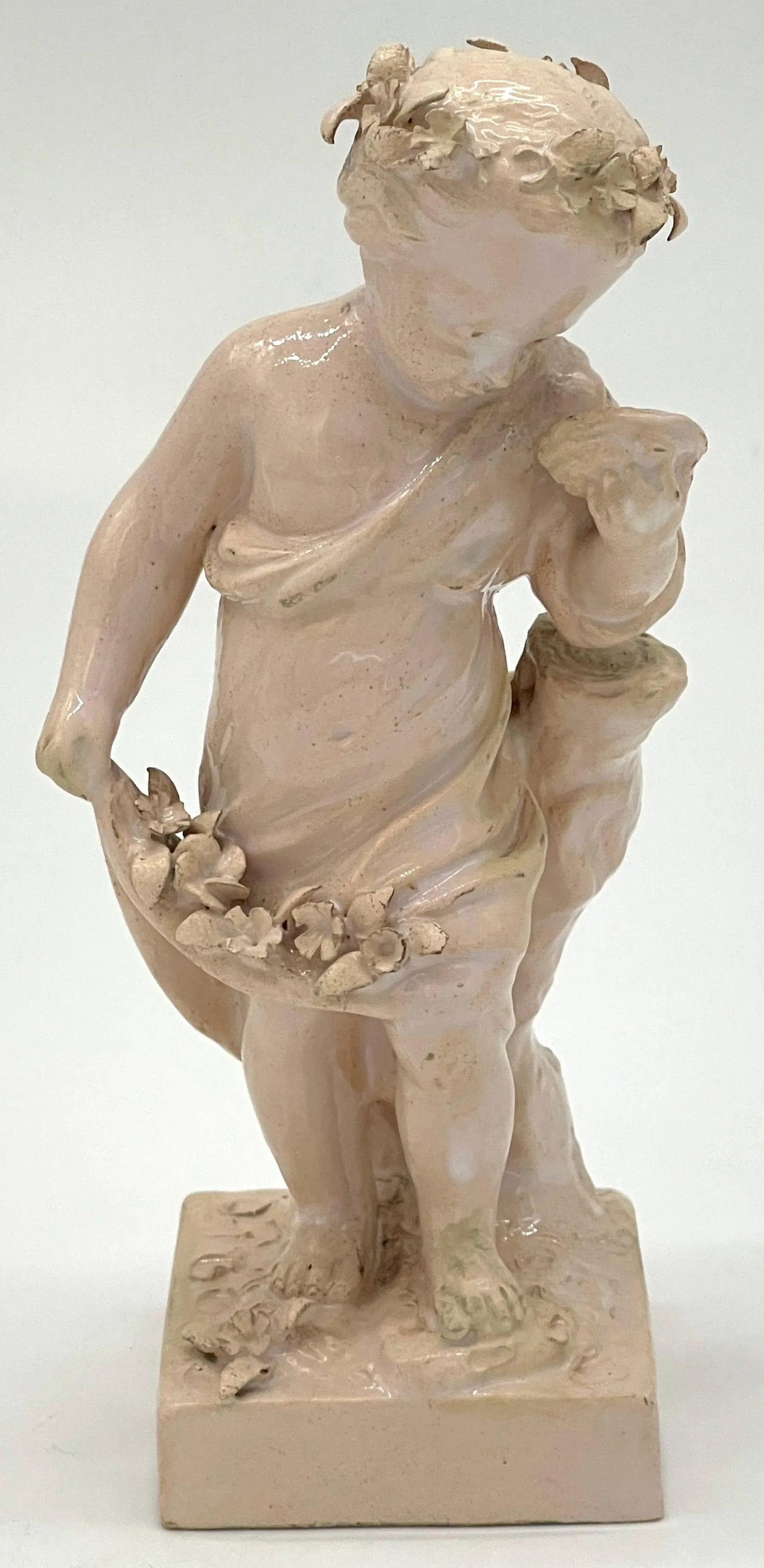Sevres Creamware Figures Emblematic of Four Seasons, Modeled after/by Bachelier - 2