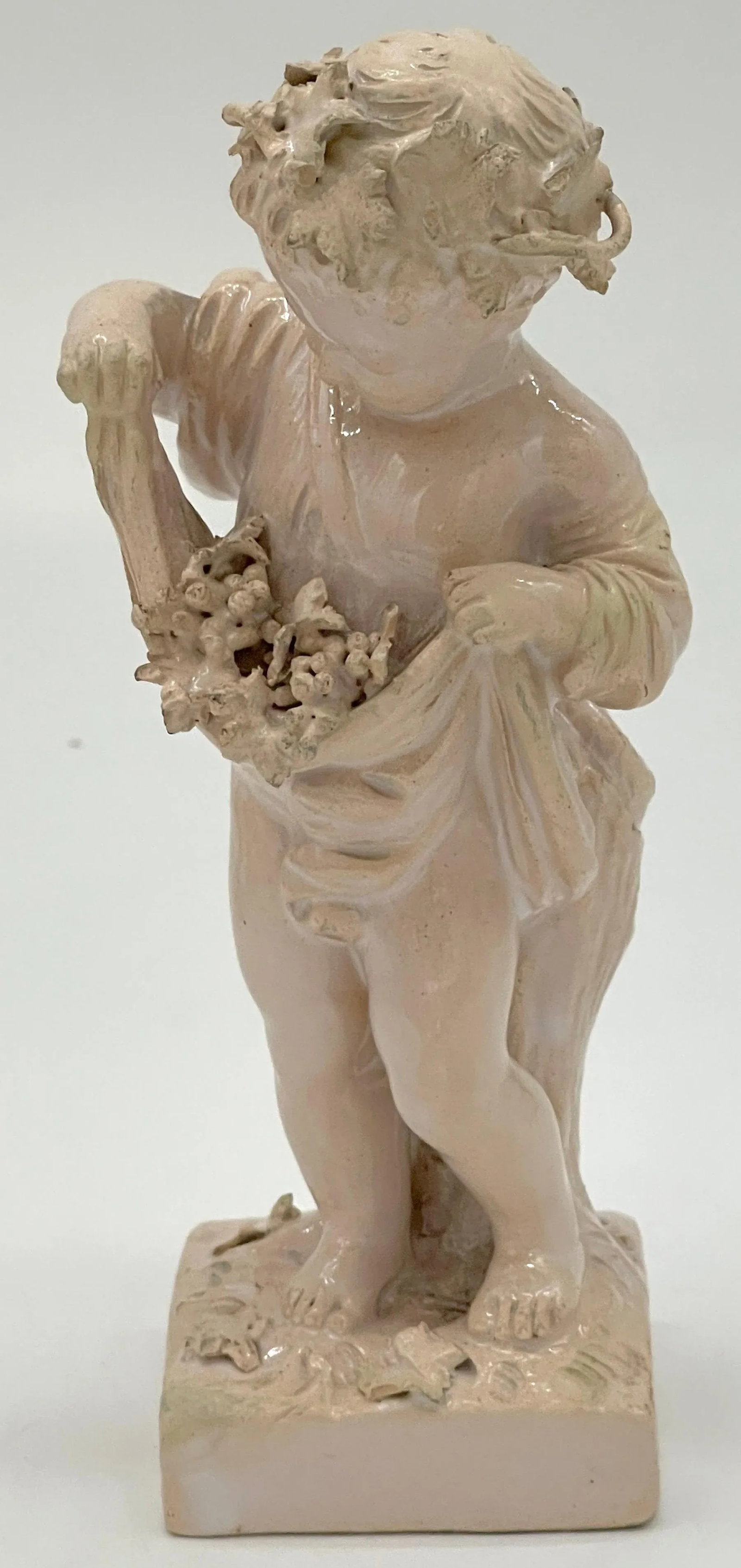 Sevres Creamware Figures Emblematic of Four Seasons, Modeled after/by Bachelier - 3