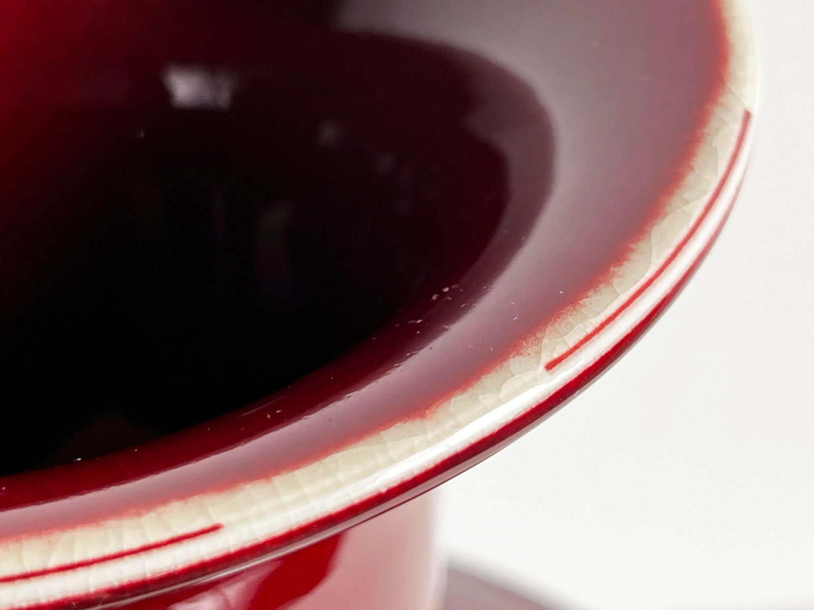 Early 20th C. Sang De Boeuf Oxblood Glazed Chinese Vase - 5