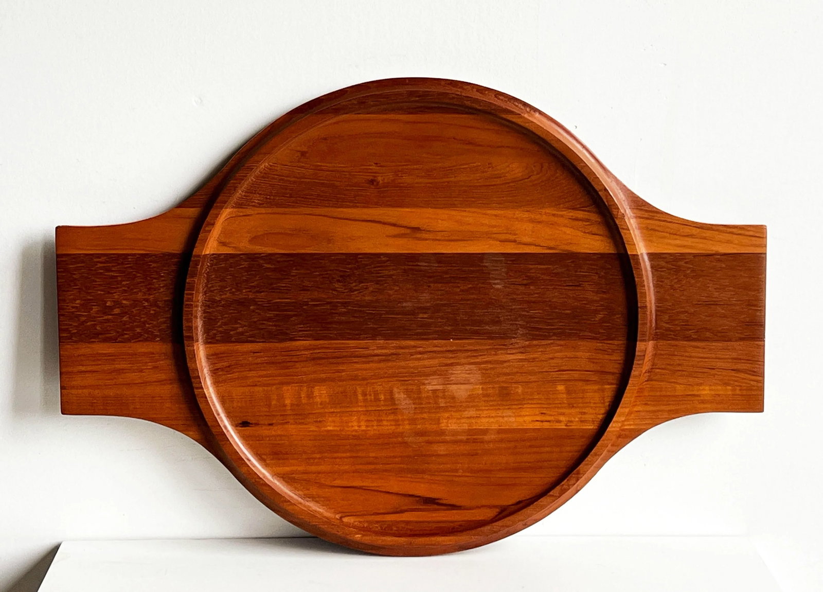 Monumental Danish Modern Teak Cocktail Serving Tray by Jens Quistgaard for Dansk - 4
