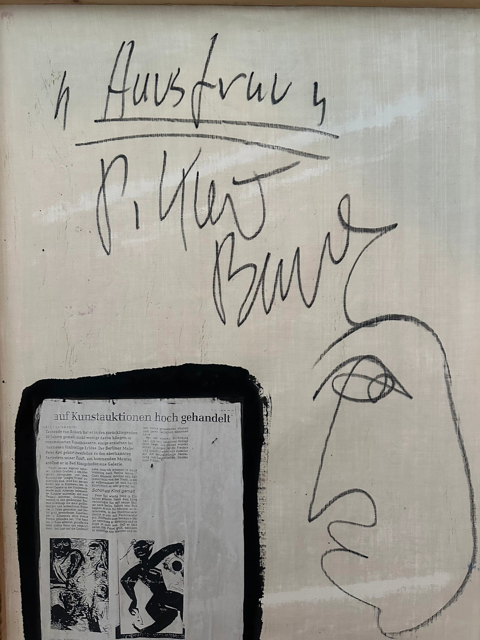 Original 1987 Peter Keil Painting, Titled - 4