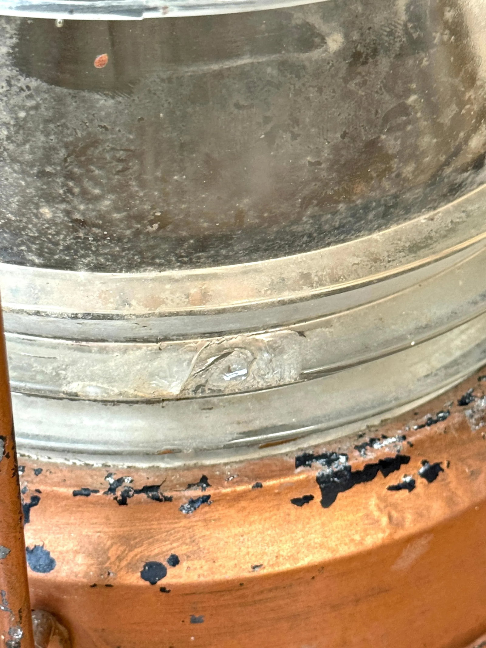 Antique English Maritime Lantern "Meteorite 50811" by Meteorite Lamp Co. - 11