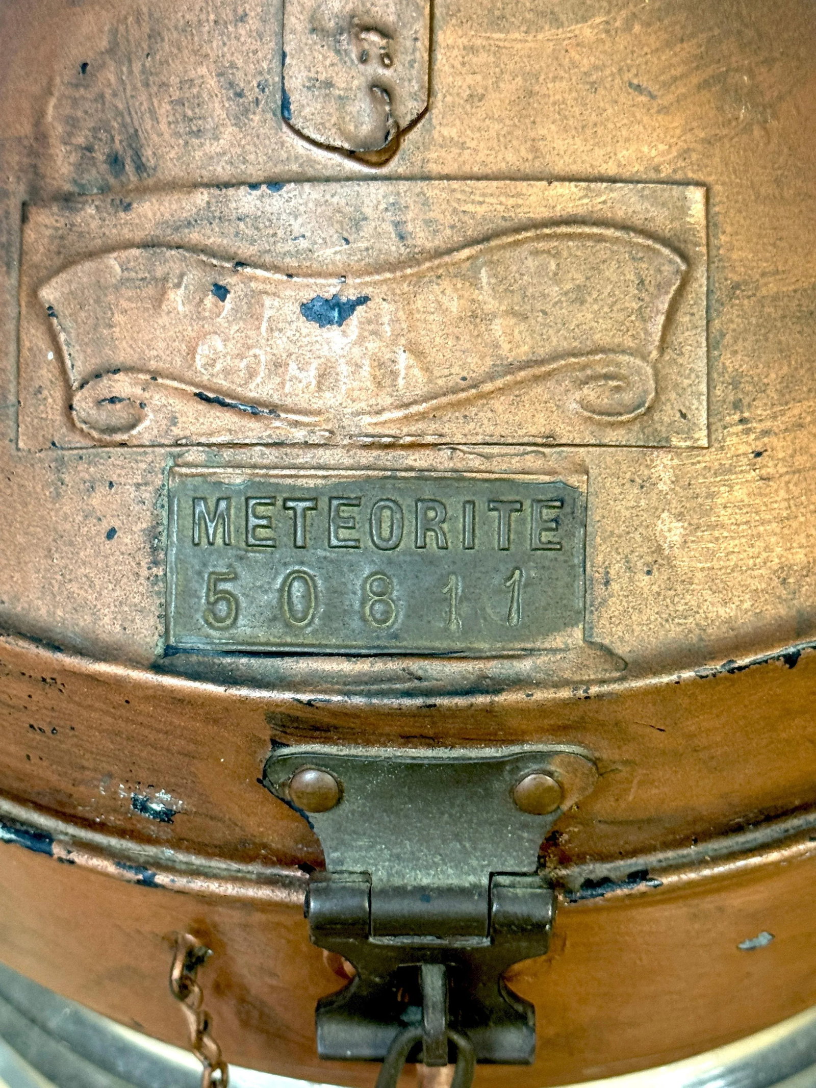 Antique English Maritime Lantern "Meteorite 50811" by Meteorite Lamp Co. - 6