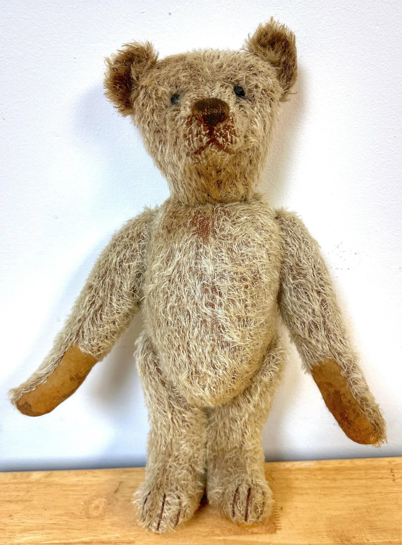Antique Steiff Long Hair Gold Mohair Teddy Bear ' Alastair' , C. 1900s - 2