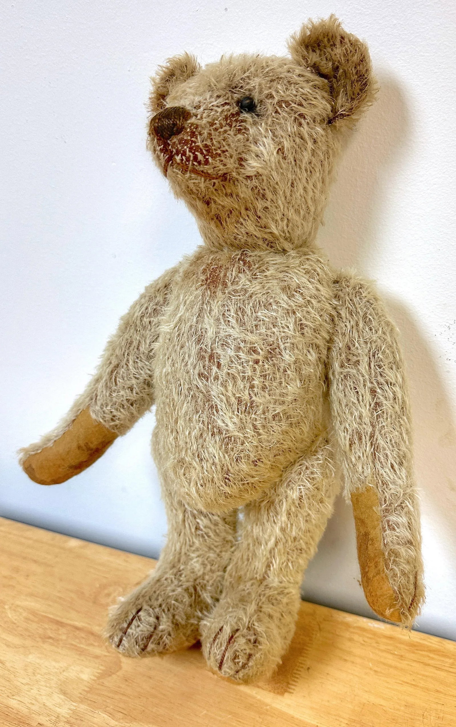 Antique Steiff Long Hair Gold Mohair Teddy Bear ' Alastair' , C. 1900s - 4