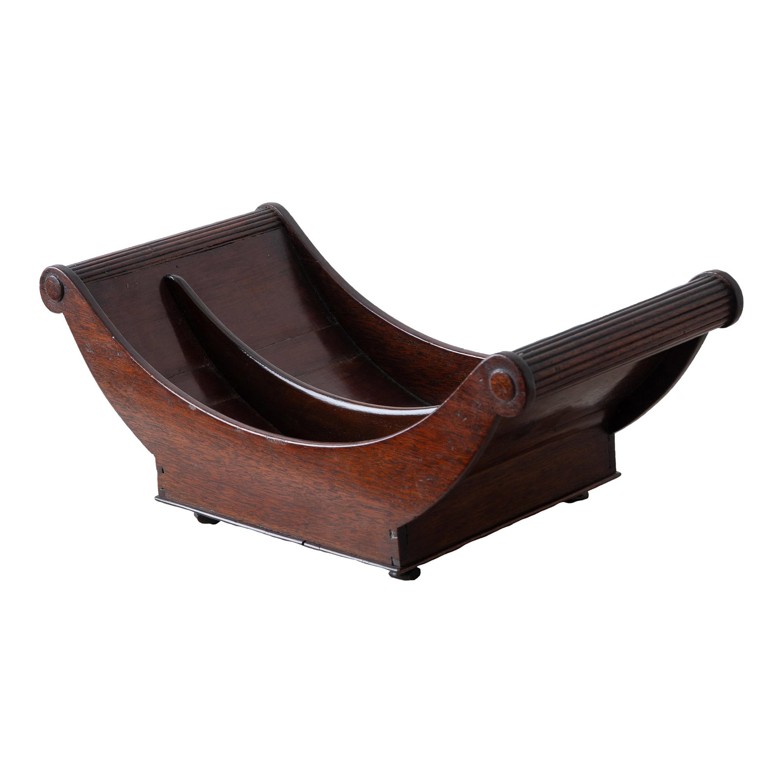 George III Mahogany Cheese Coaster: A George III mahogany cheese coaster. 16 Â½ inches wide by 7 Â¾ inches deep by 6 Â¼ inches tall Good with dings, wear and age cracks. Condition: Alterations: Original