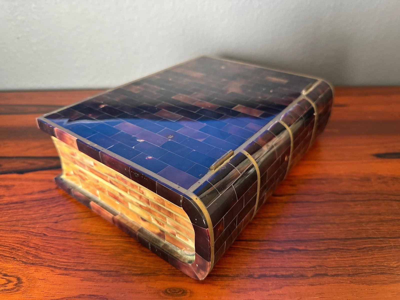 Tessellated Horn Jewelry Box - 9