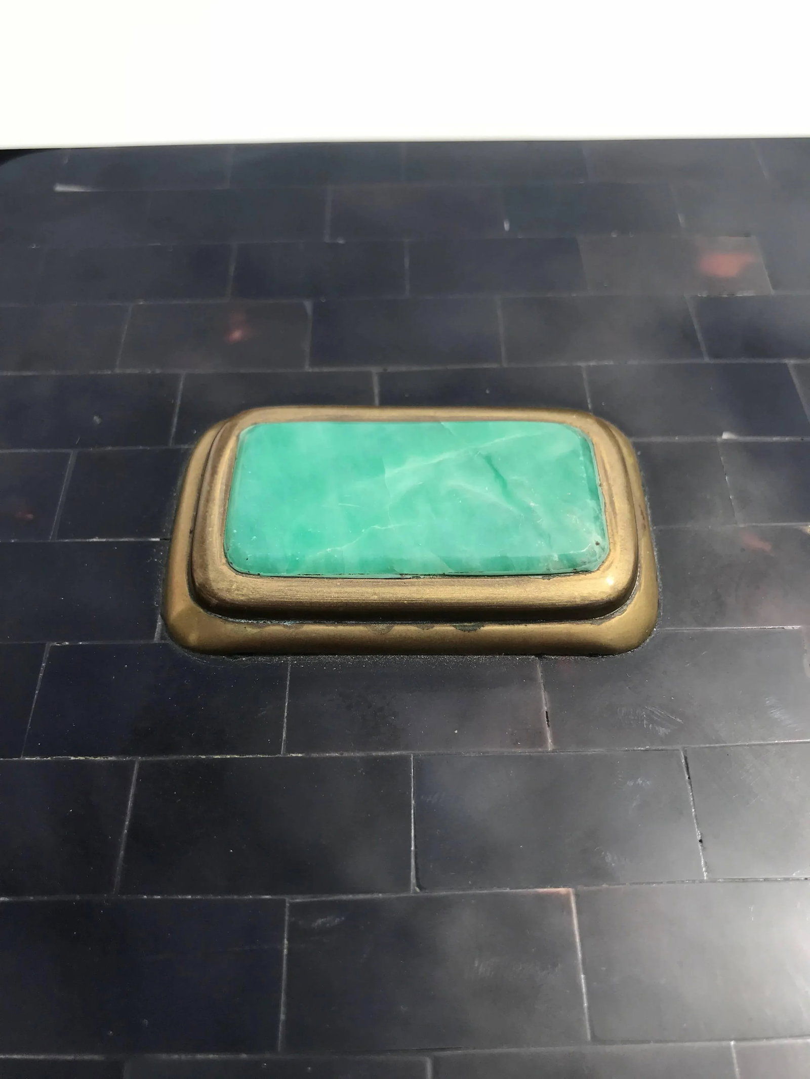 Tessellated Horn Jewelry Box by Maitland-Smith - 4