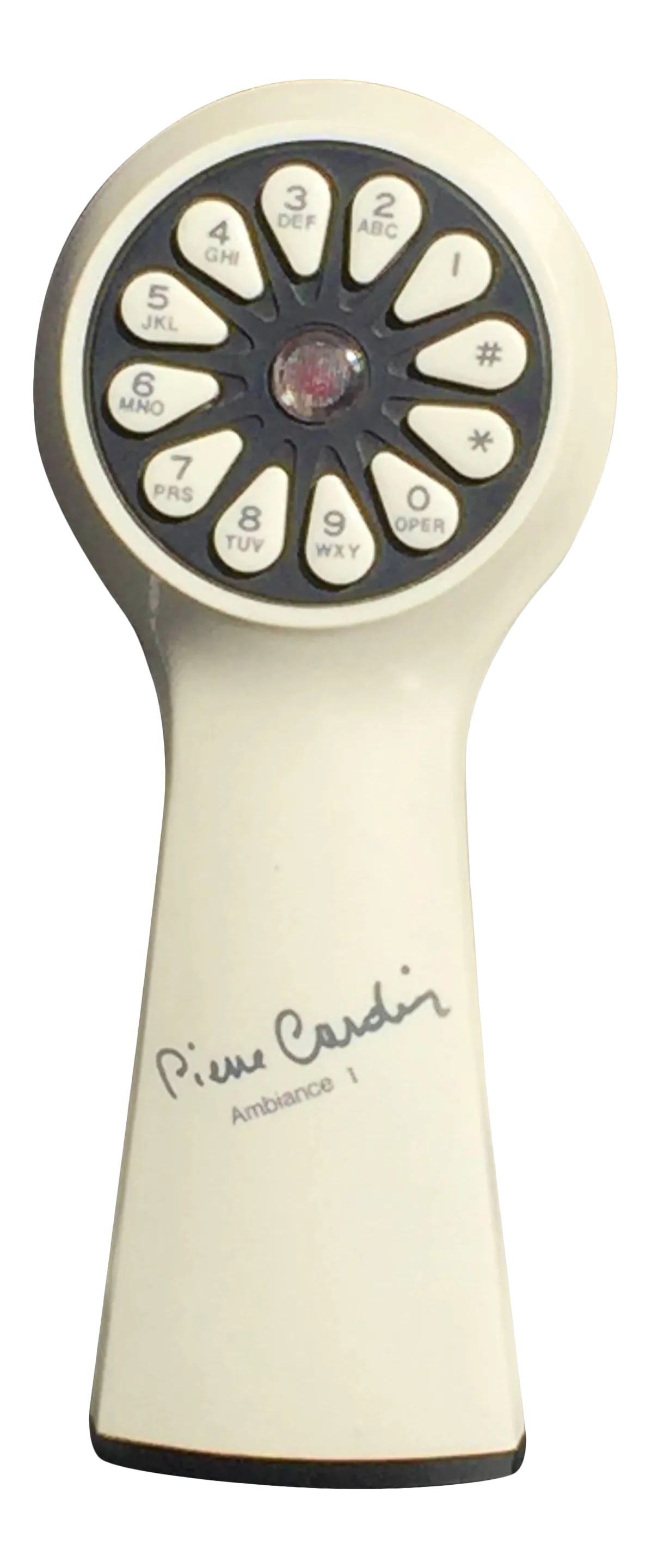 Pierre Cardin Pop Art Futuristic Ambiance Phone: Rare and highly collectable Pop Art futuristic Ambiance phone. Condition: Alterations: Unknown Imperfections: Some Imperfections Condition Notes: Excellent Wear consistent with age and use. Origin: