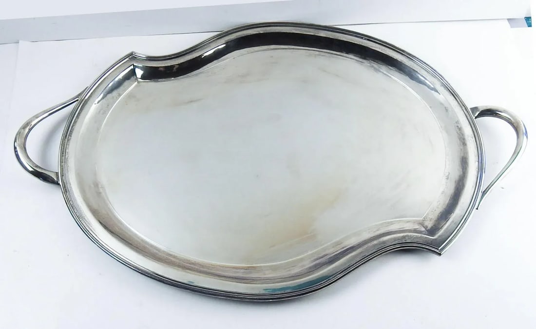 Mid 20th Century Eugen Ferner Tea and Coffee Silverplate Service - Set of 5 - 8