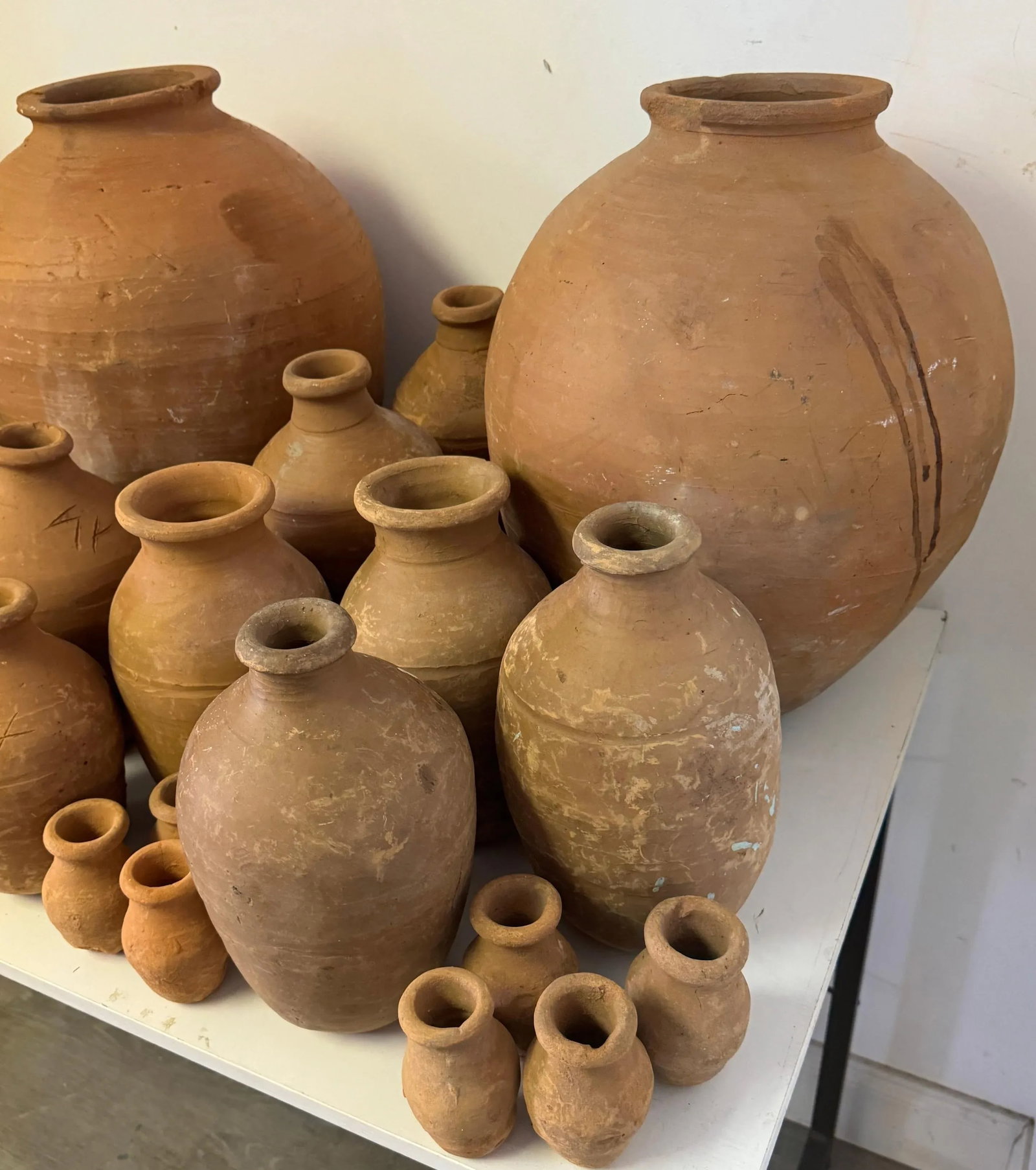 46 Piece Collection of 19th /20th C. Spanish Colonial Tinajas/ Vases - 2