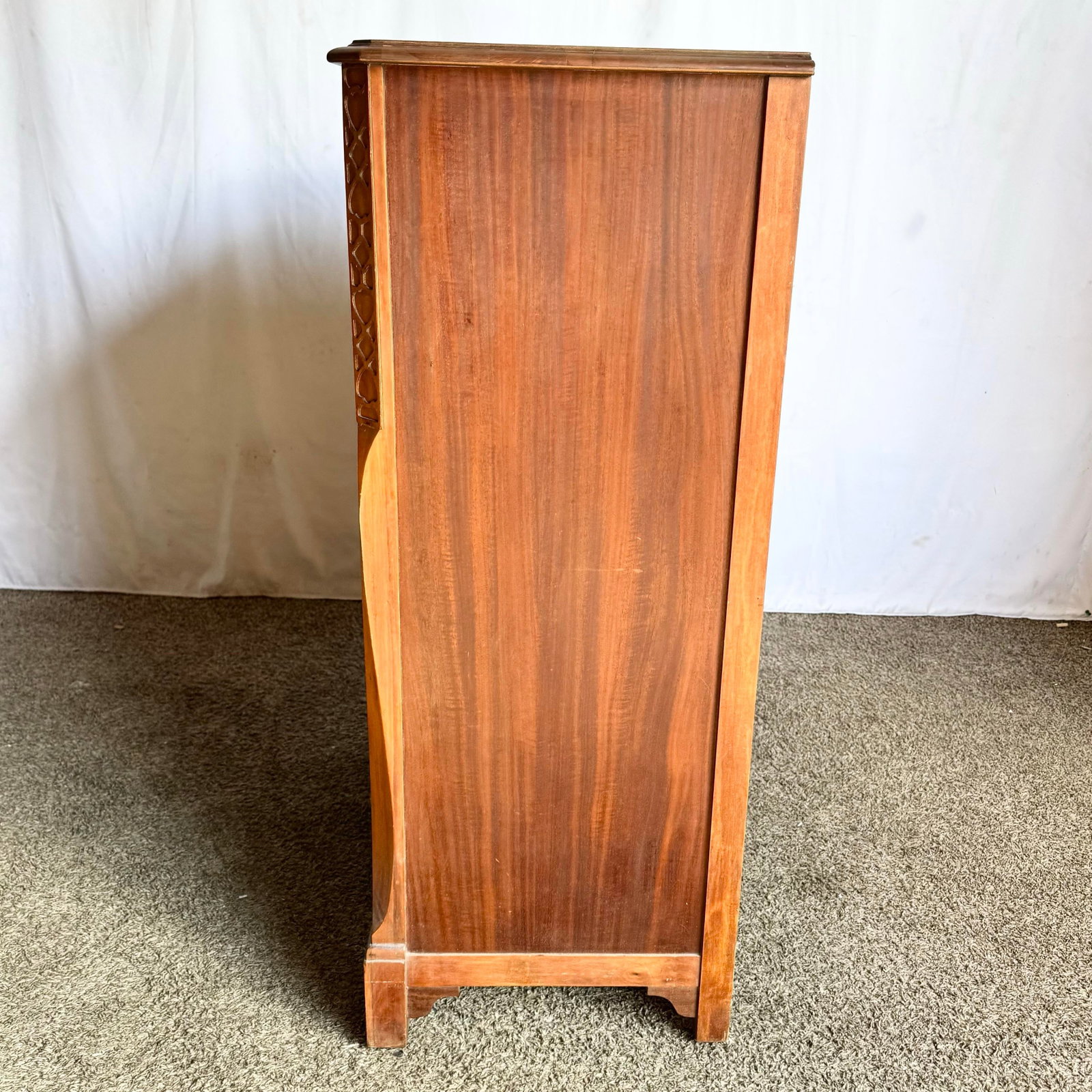 Antique French Provincial Style Wooden Highboy by Imperial Furniture Manufacturing - 7